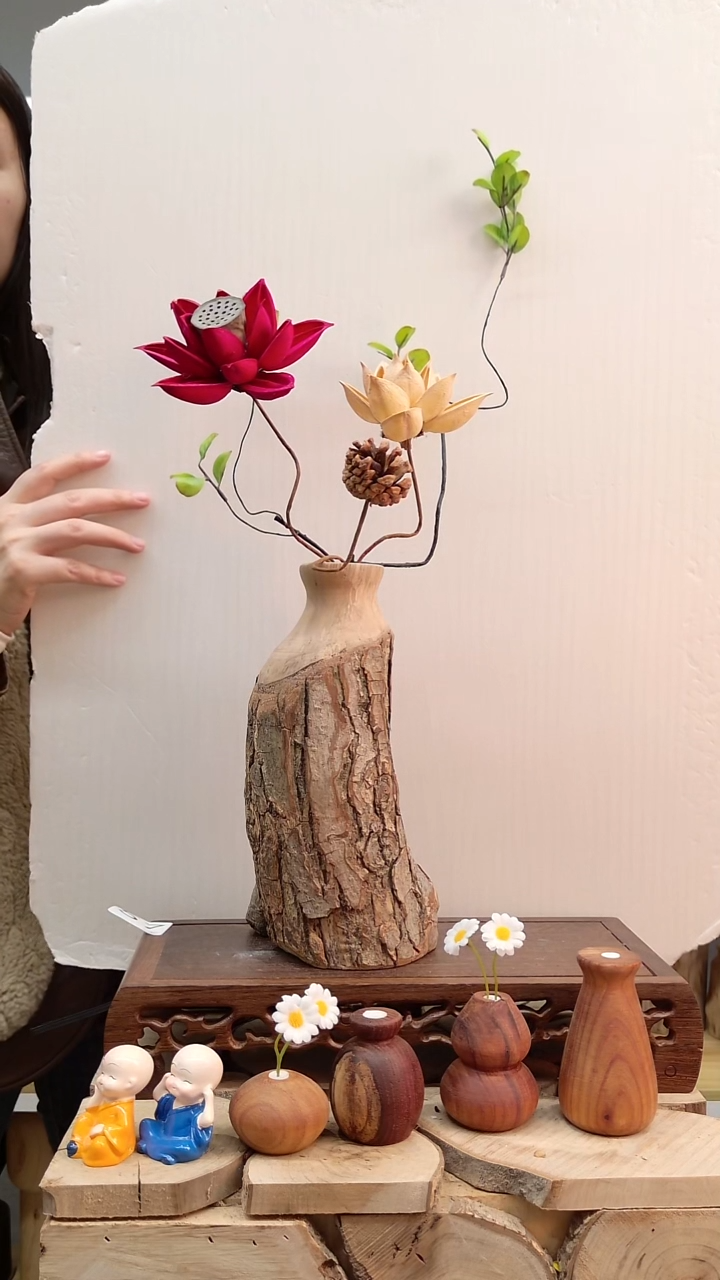 木木直播间实木自然开裂随机发一个，