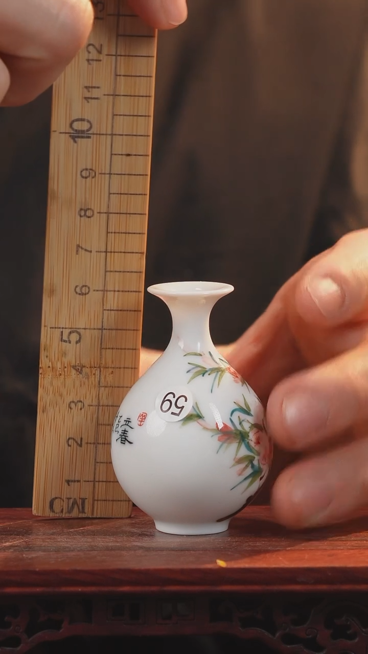 【闪购商品】摆件釉下五彩纯手工手绘原创瓷器