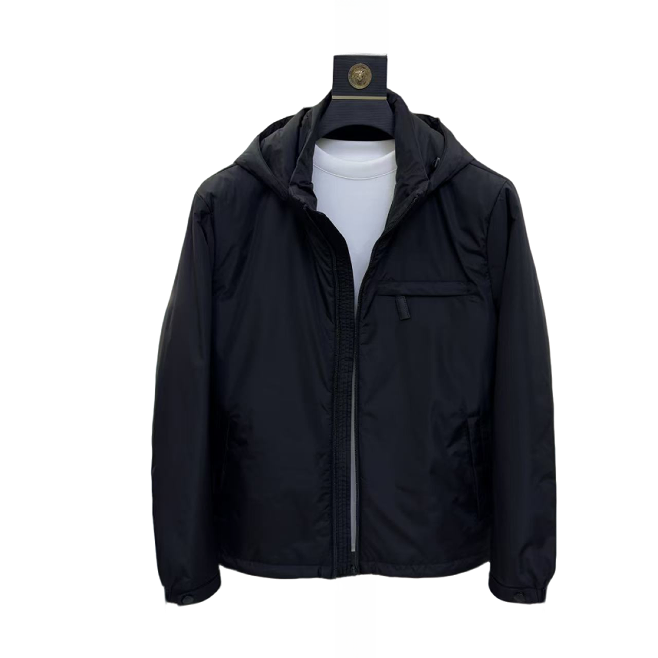 YP-男士中厚款二棉秋冬机洗拆卸帽款0709