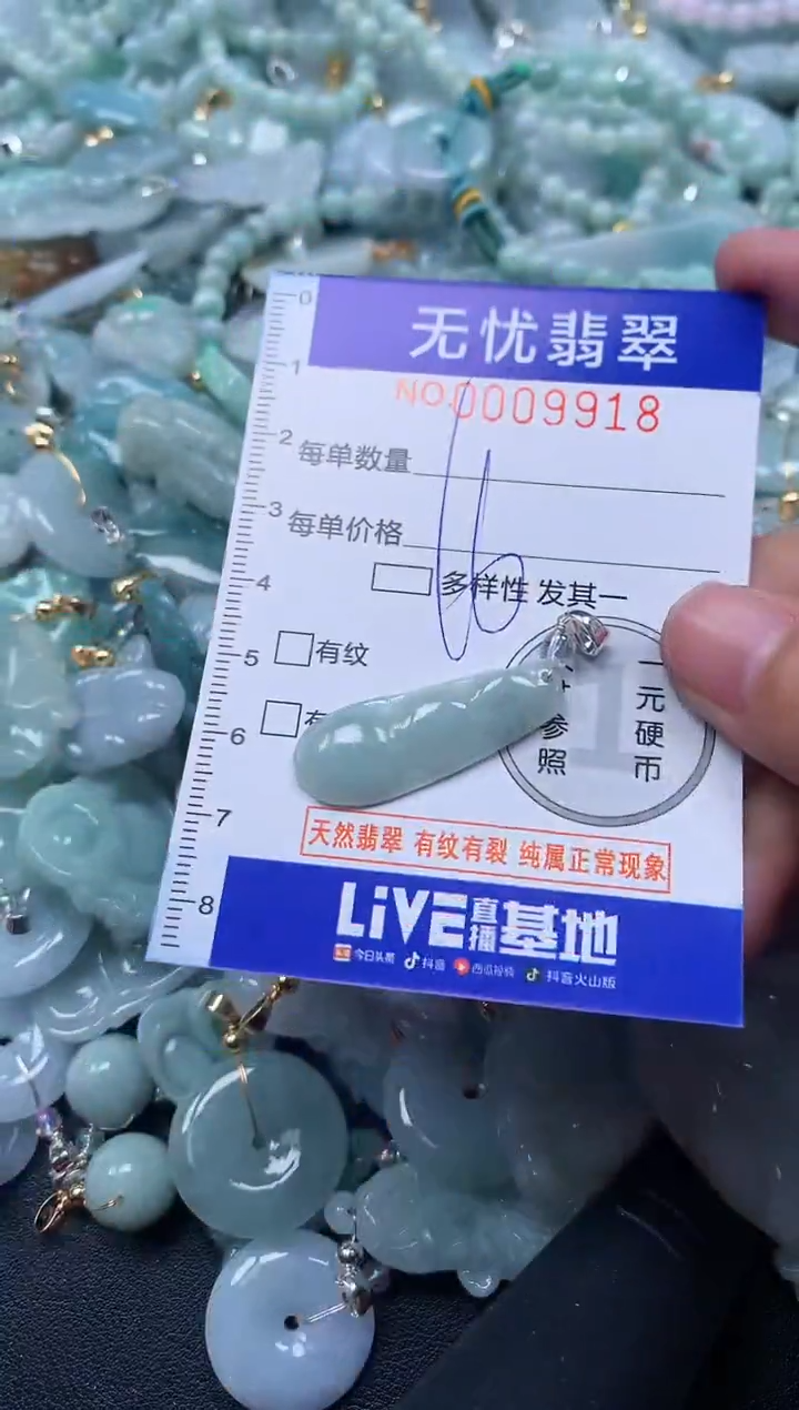 颈饰未镶嵌翡翠9918