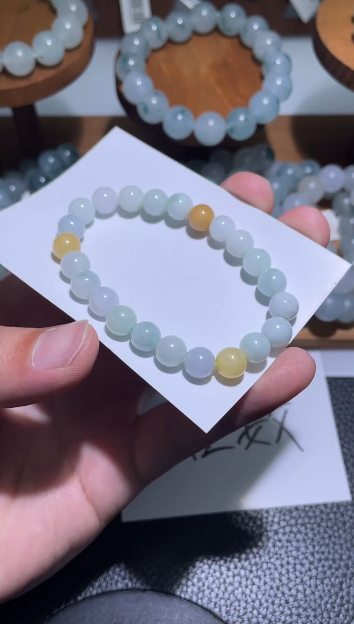 未镶嵌手串翡翠吉**雄翡翠手串