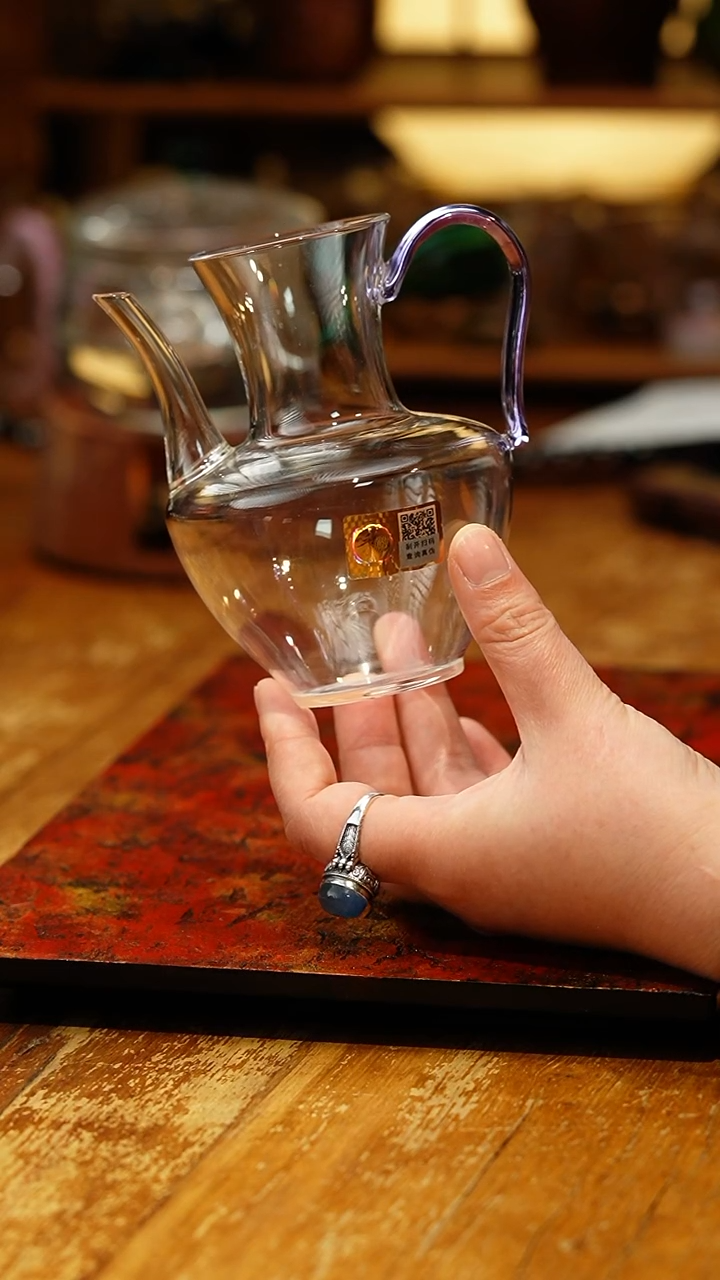 【闪购商品】禾器/晶彩俏然茶海/浅紫/定制版