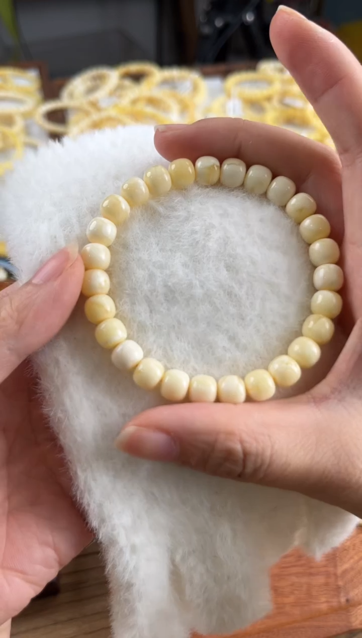 【闪购商品】蜜蜡裸石未镶嵌蜜蜡手串8没品控