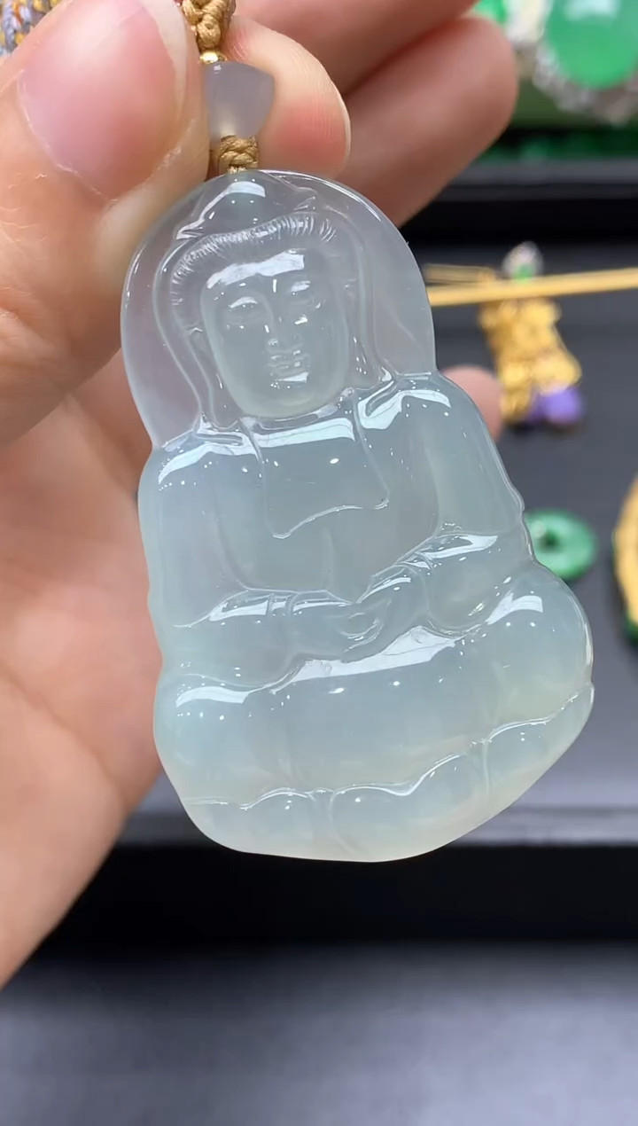 颈饰未镶嵌翡翠691-中国好珍宝