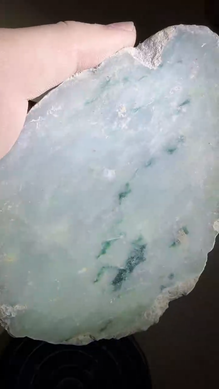 未镶嵌挂件翡翠星**石091