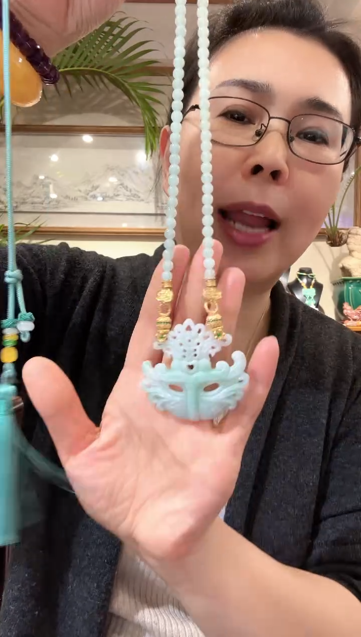 【闪购商品】翡翠颈饰未镶嵌国风