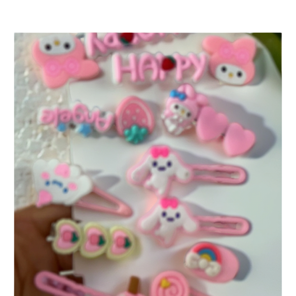 卡通发夹可爱侧边刘海夹小女孩发饰宝宝头饰发卡鸭嘴夹儿童甜美