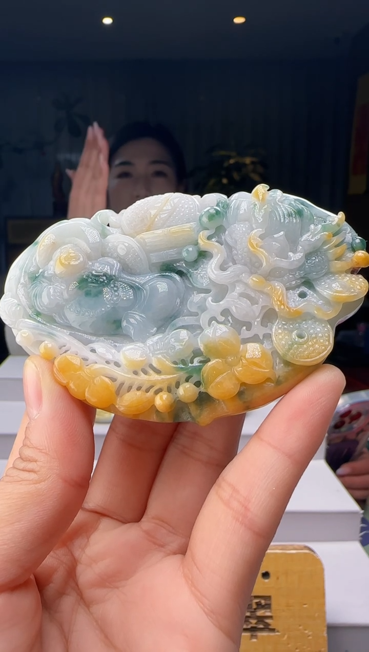 吊坠(不含链)未镶嵌翡翠HH@@960Q3J22725