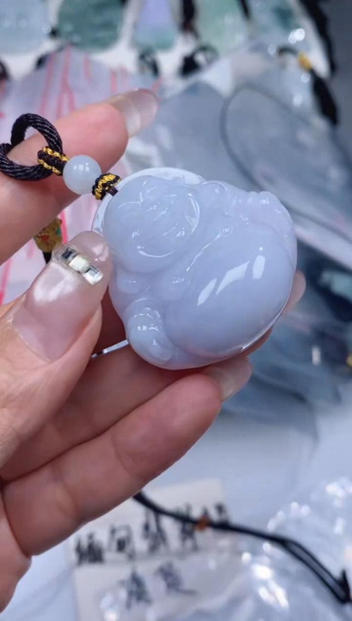 颈饰未镶嵌翡翠吊坠