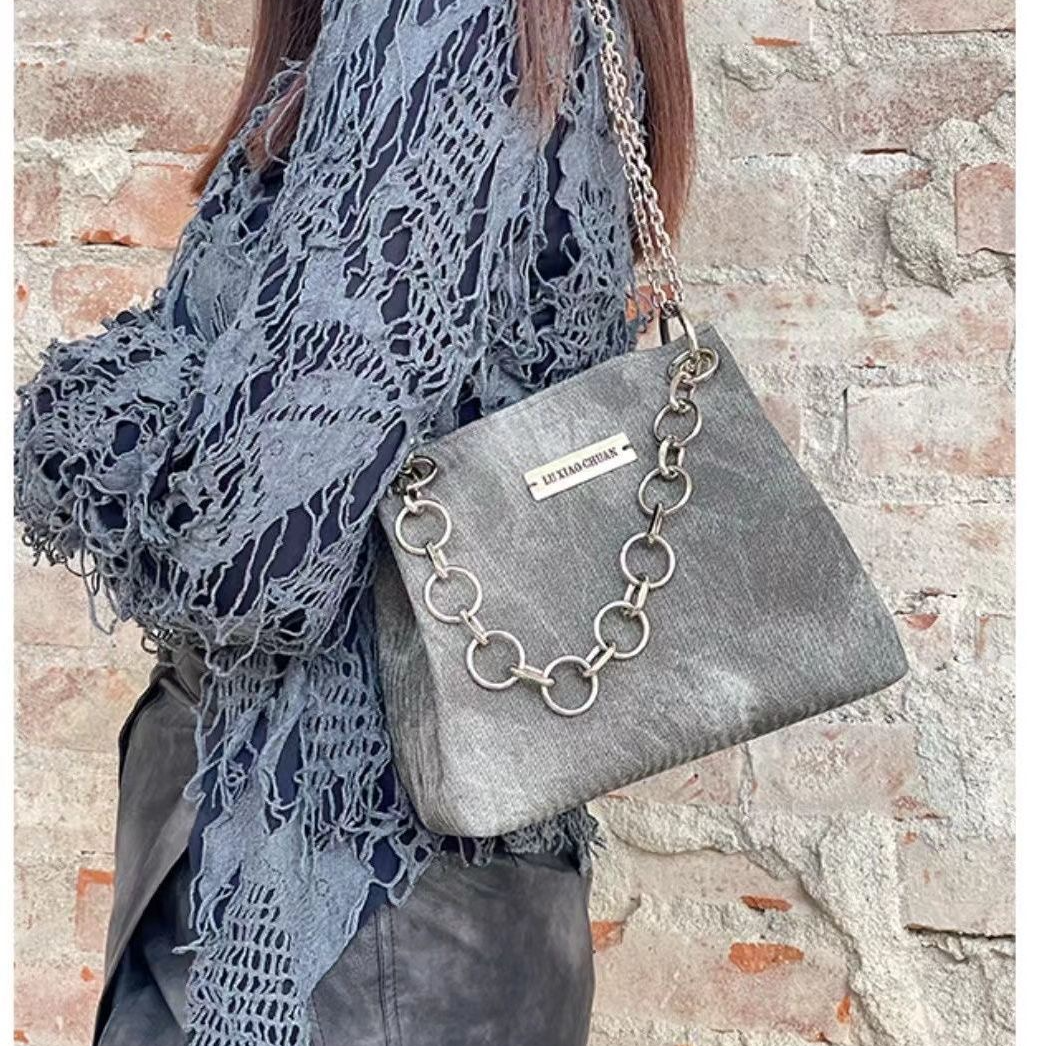 直播间E款：UMi嘉品洋气百搭ins时尚女包（默认微瑕，介意勿拍）