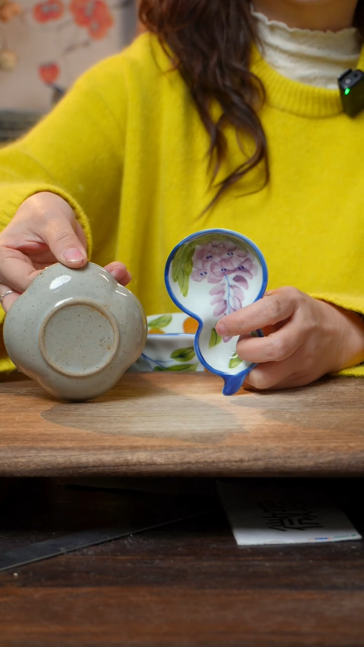 【闪购商品】瓷片福利  高温釉下彩手工手绘