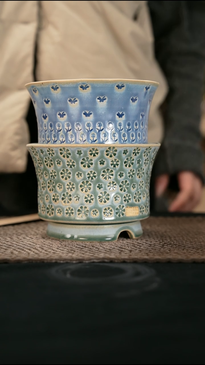 口径12花盆-12-25-458特默认有瑕一组两个