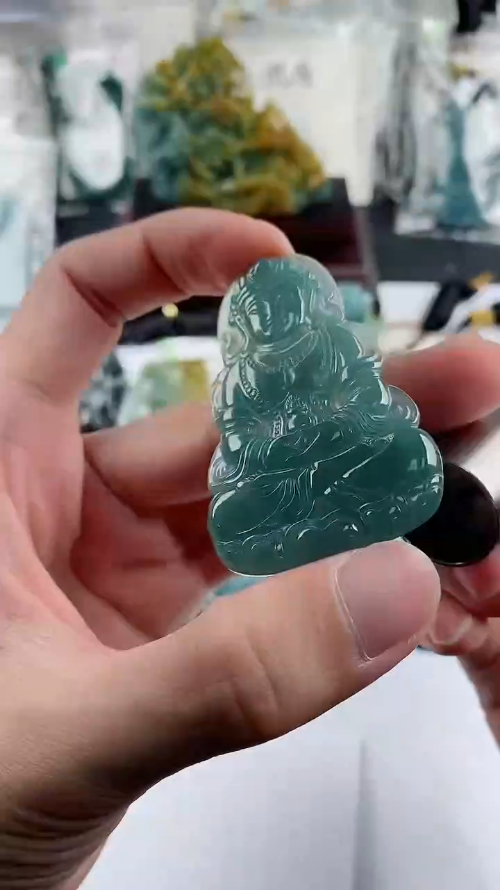 【闪购商品】翡翠颈饰未镶嵌多样性一件随机发货 观音99