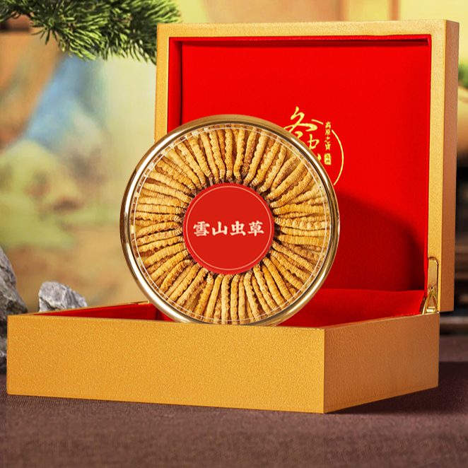 千曲堂冬虫夏草200根4根/克2025年头期头茬新草煲汤滋补新年送礼