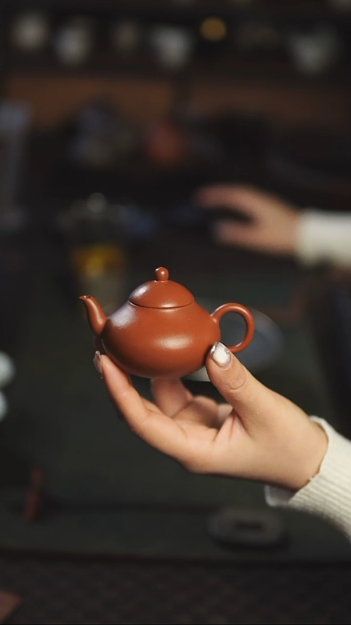 【闪购商品】太初 朱泥紫砂壶 小容量
