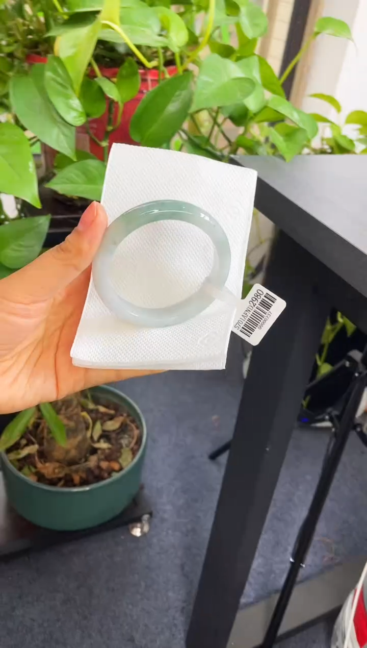 未镶嵌手镯翡翠040-57.5