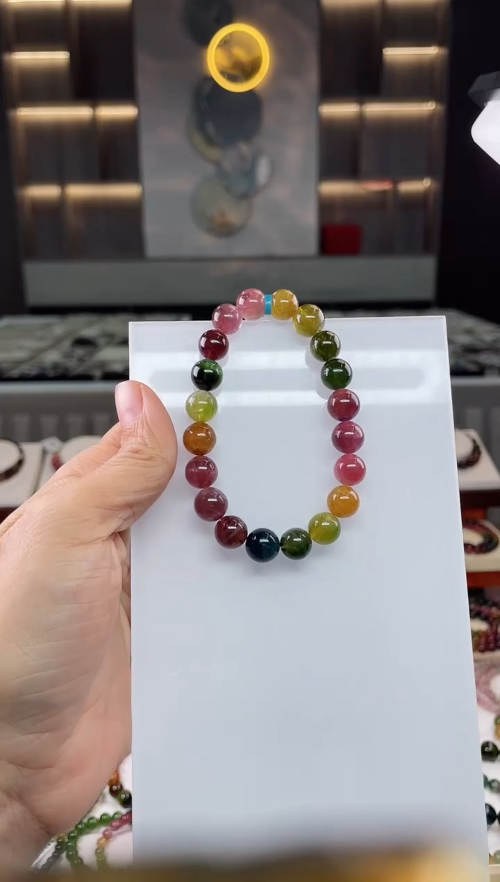 【闪购商品】碧玺单圈手串未镶嵌（多样性发一条）Q