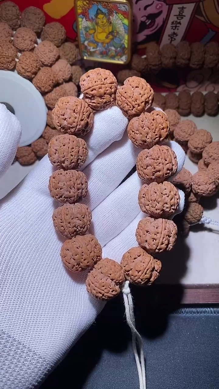 【闪购商品】金刚菩提手串超头闷墩粗筋双龙23