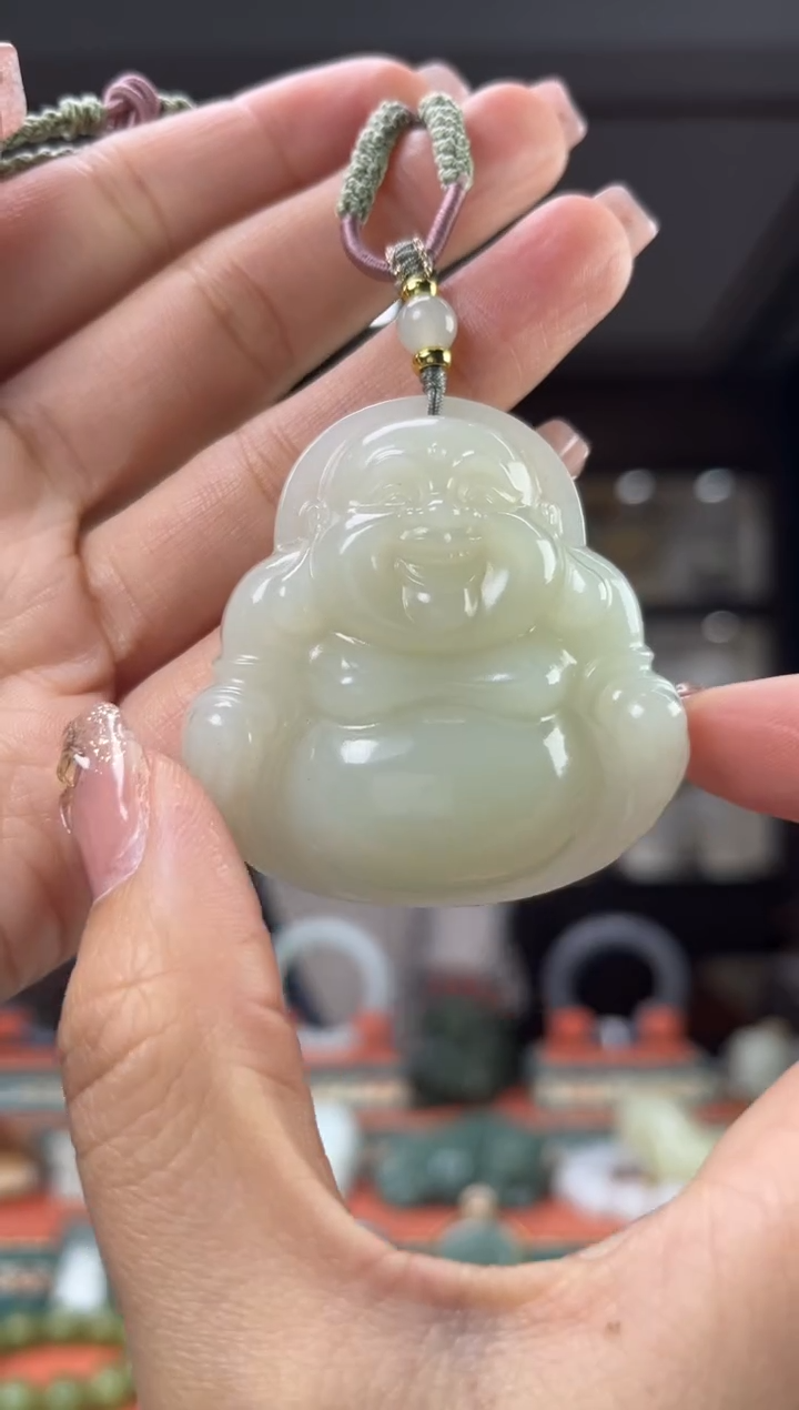 【闪购商品】和田玉颈饰未镶嵌佩佩50mm左右