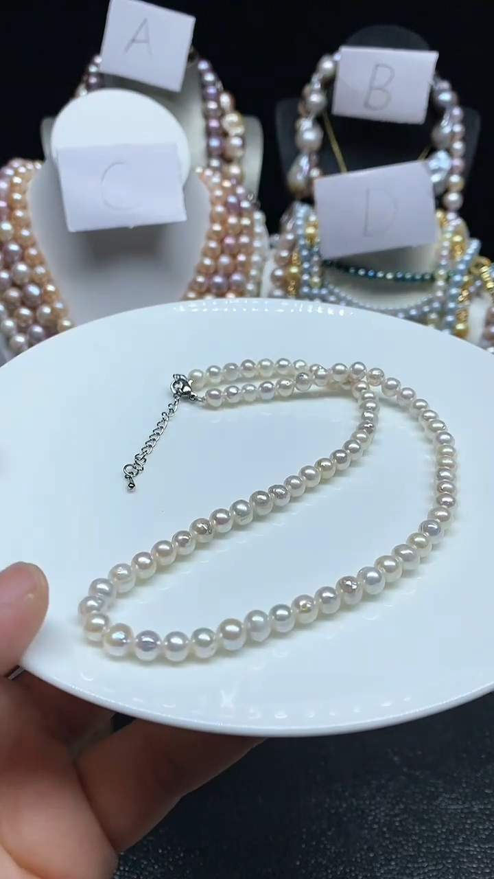 【闪购商品】淡水珍珠颈饰未镶嵌多人