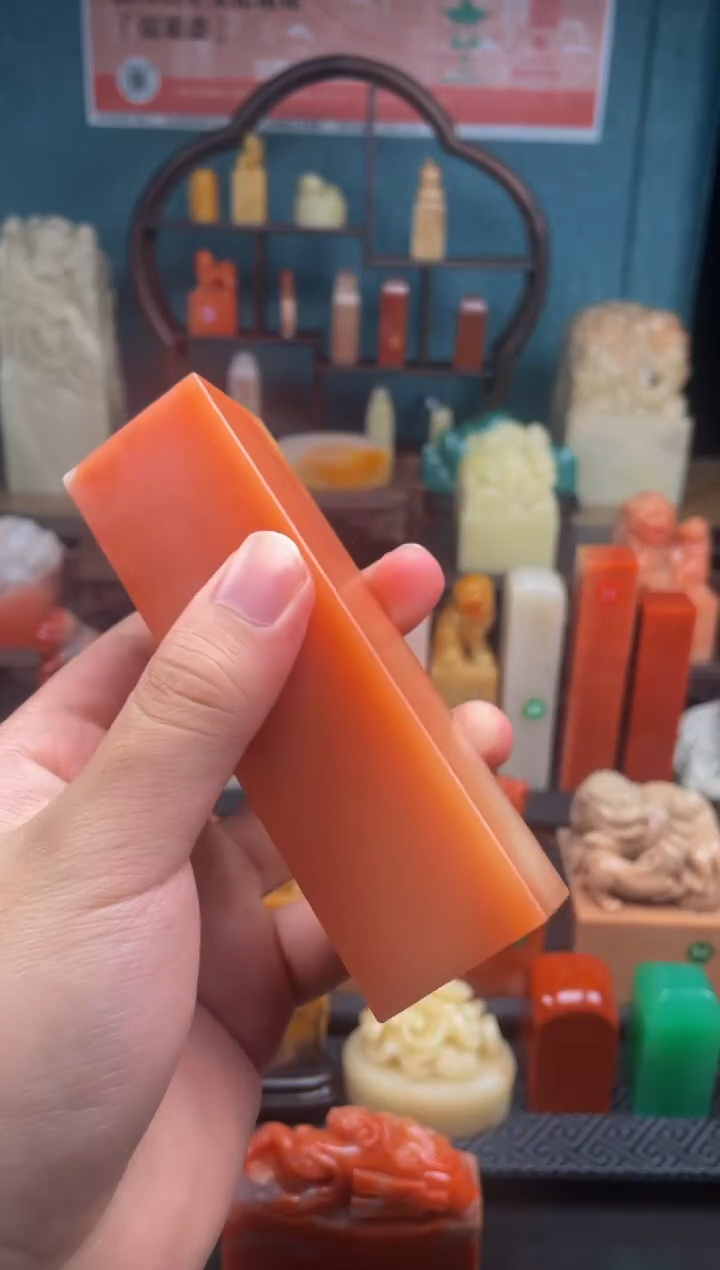 寿山石印石直播福利 老挝 定制产品 不退不换