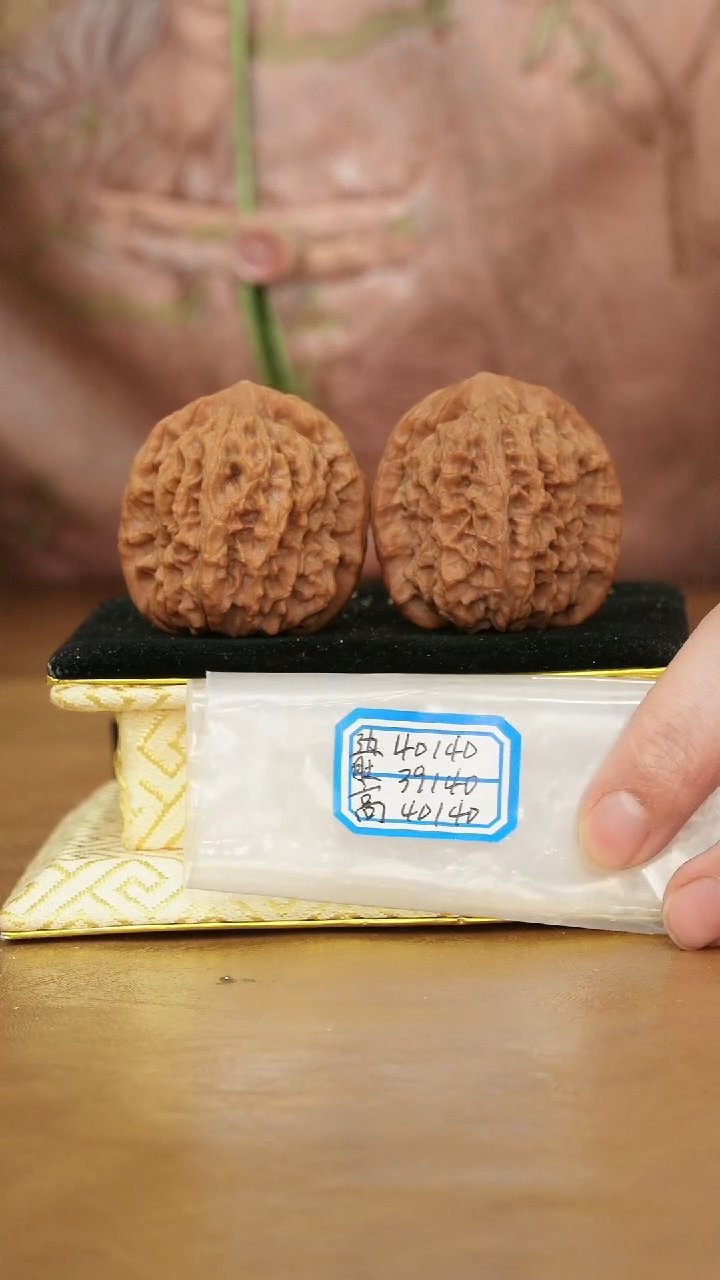 把件文玩核桃非嫁接马老四有色差