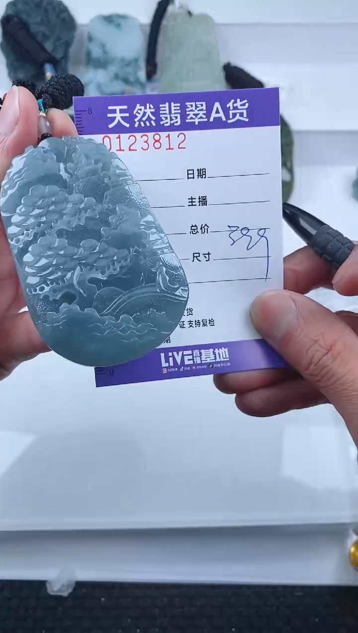 【闪购商品】翡翠颈饰未镶嵌         812