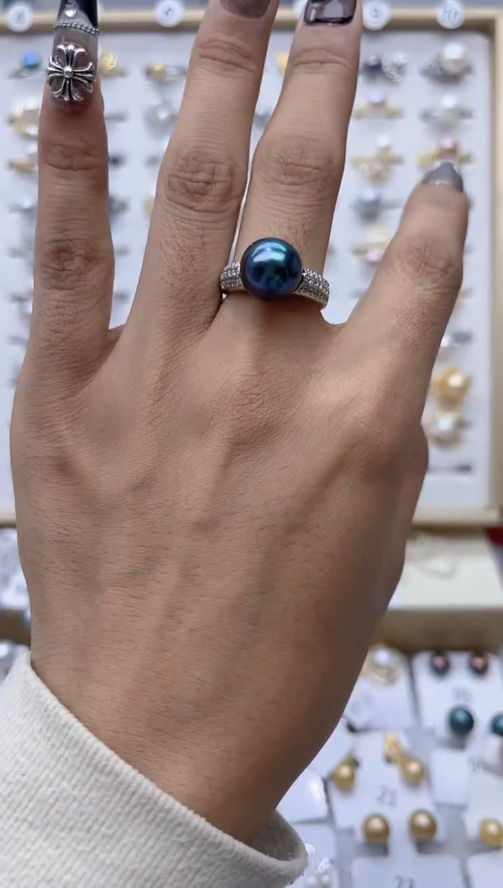 【闪购商品】淡水珍珠戒指合金39