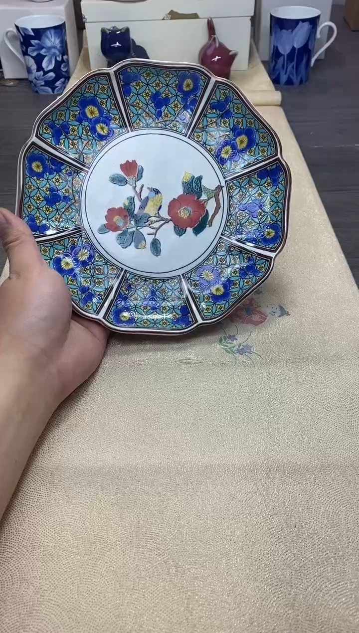 【闪购商品】茶具耐高温全品全新 （ 美山大红花盘）