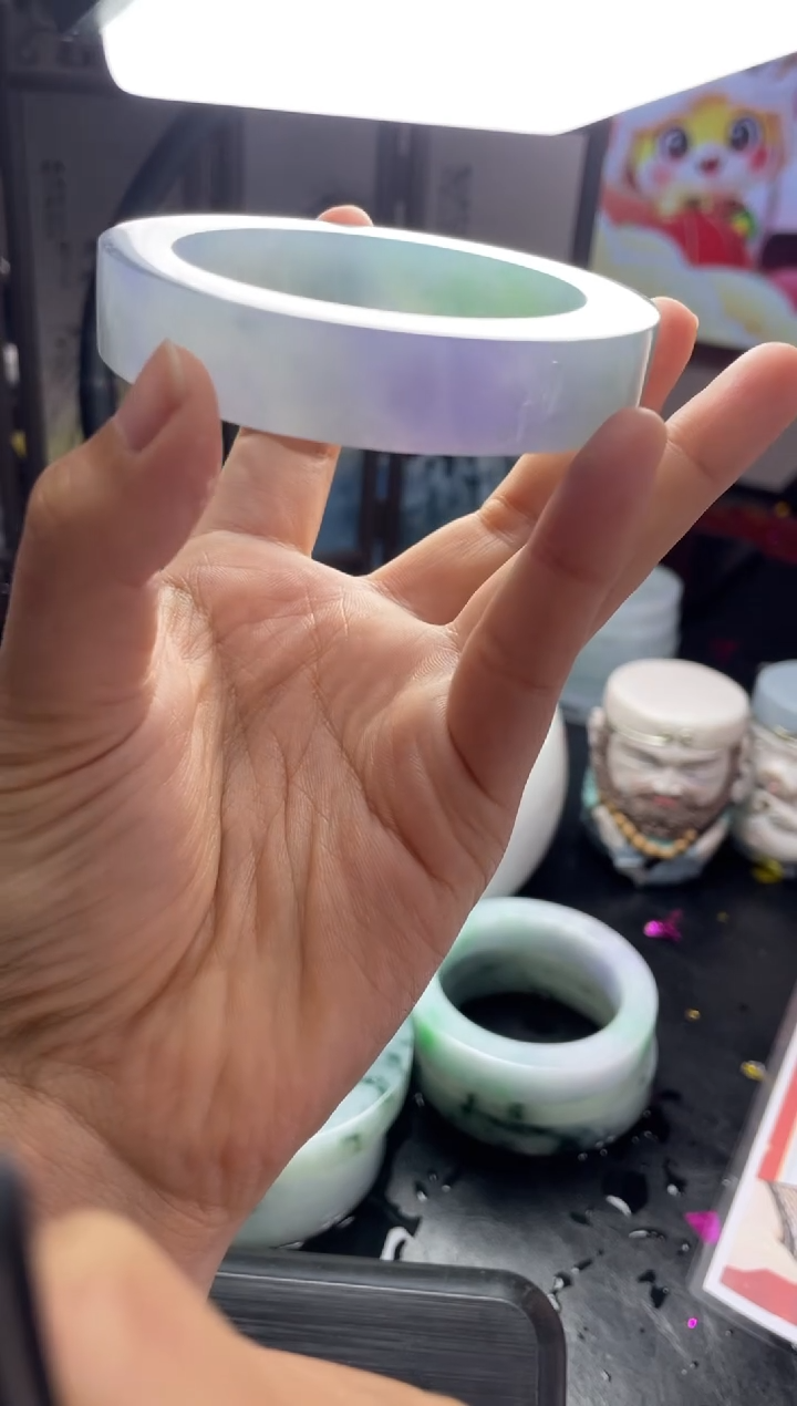 【闪购商品】定制翡翠手镯未镶嵌手镯ZML/DZS
