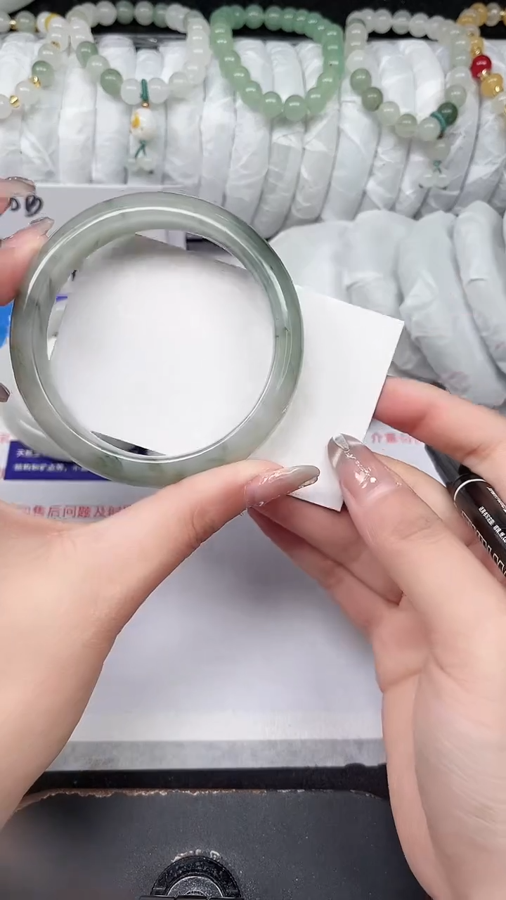 未镶嵌手镯石英质玉79-58/59