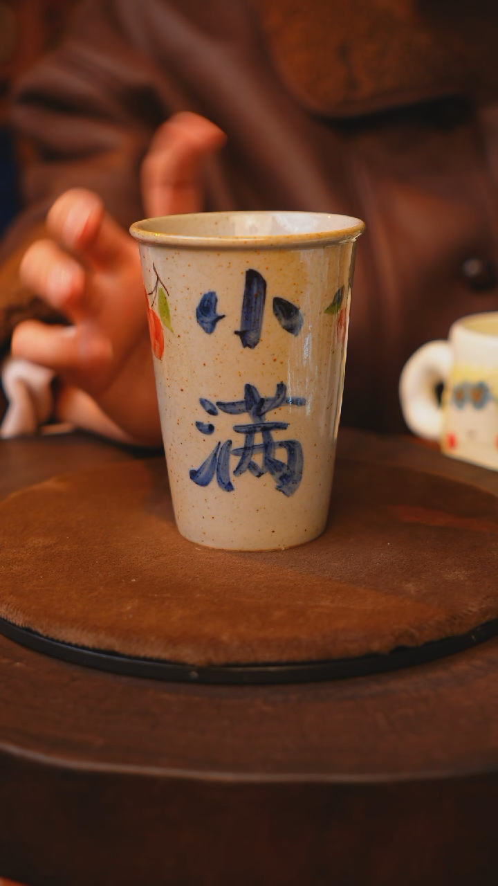 【闪购商品】瓷片景德镇手绘瓷器高温釉下彩---