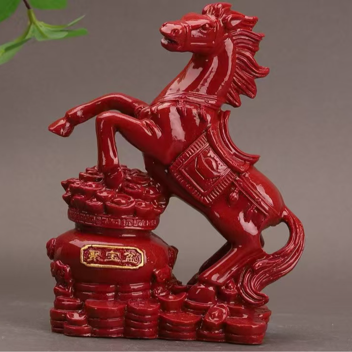 (心选好物）朱S马上来财摆件