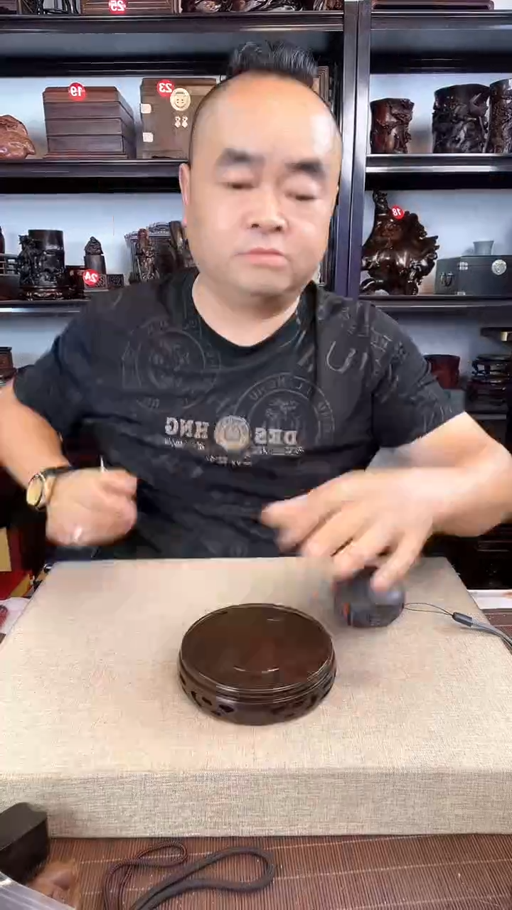 木107瑕疵老李红木工艺品