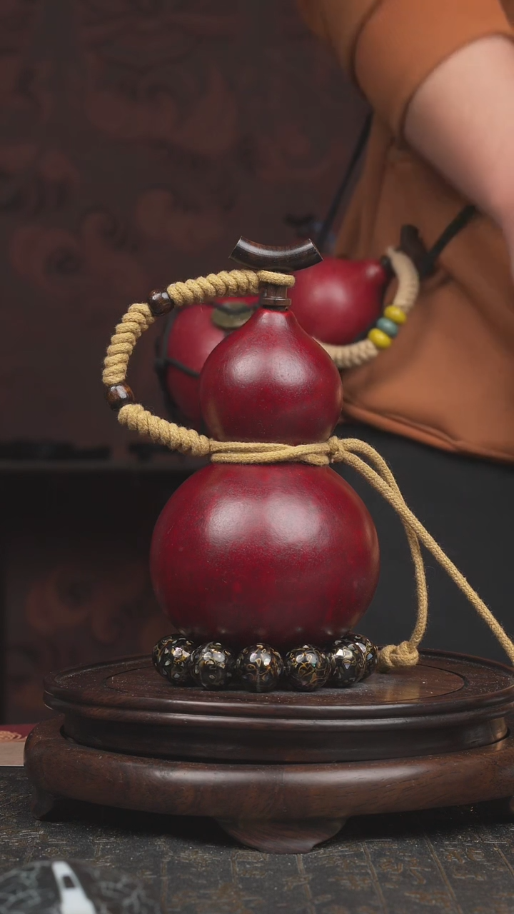 【闪购商品】1581号大漆酒葫芦  一物一拍