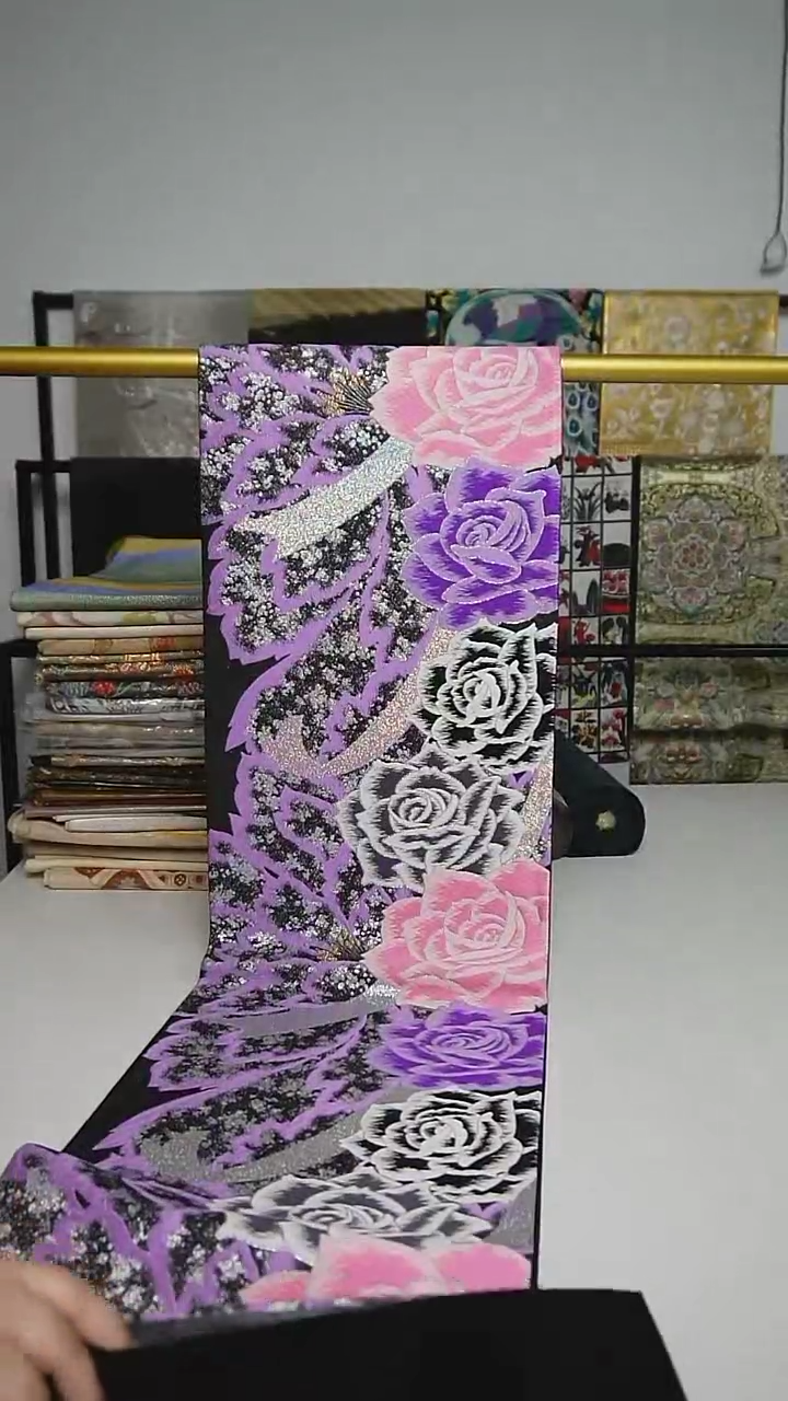 【闪购商品】织绣16 六通彩金花卉