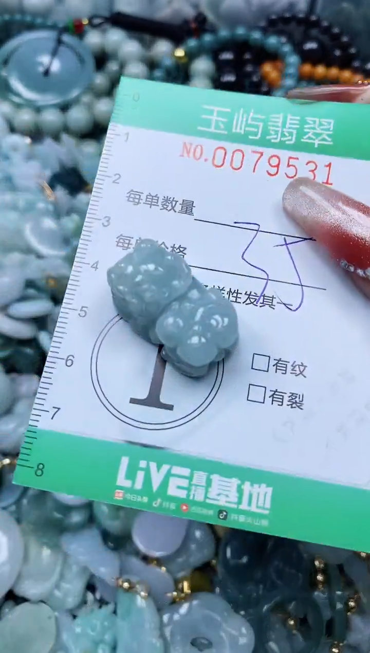 【闪购商品】翡翠颈饰未镶嵌闪购0079531