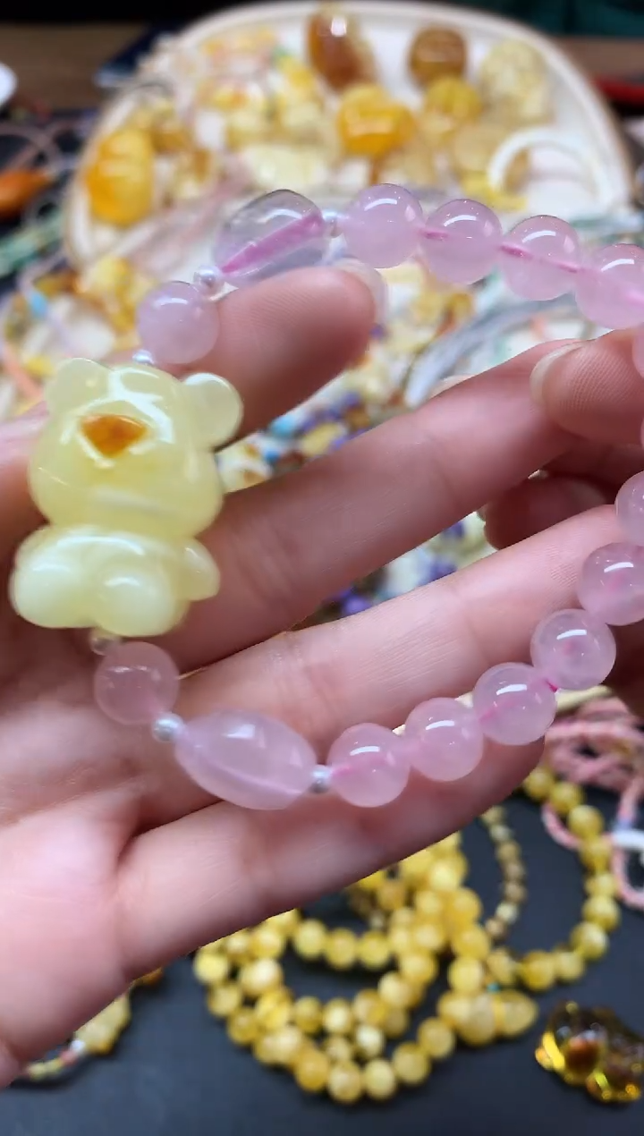 【闪购商品】蜜蜡裸石未镶嵌手串A443|999