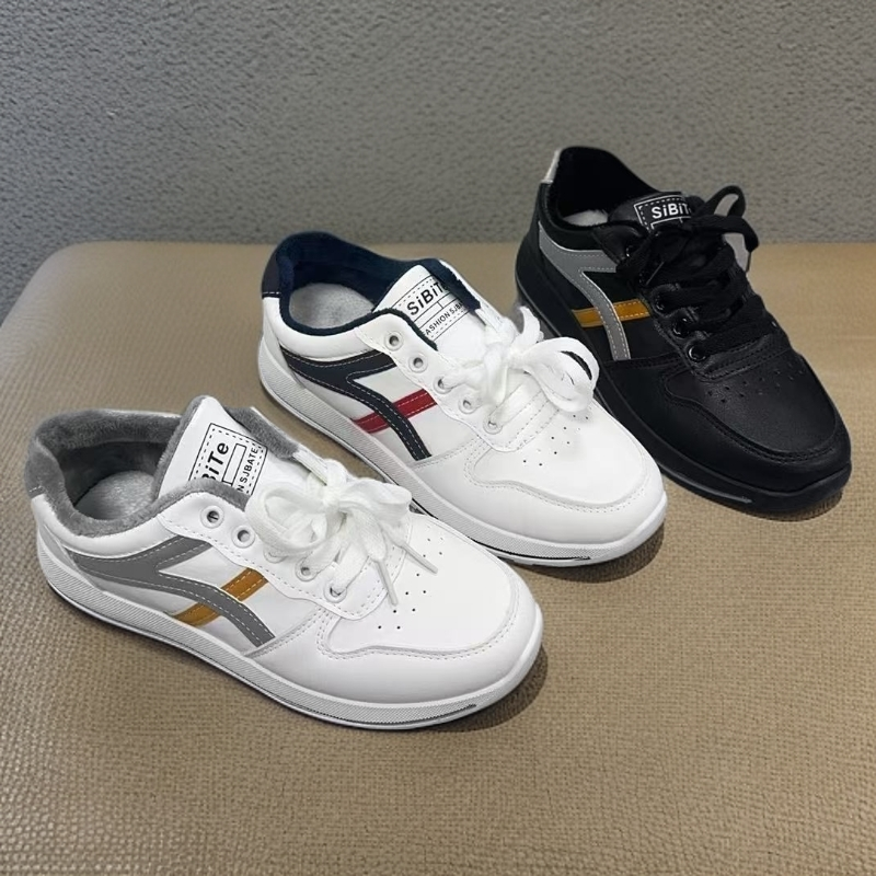 新款平底百搭加绒休闲鞋173