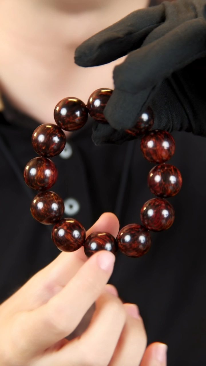 【闪购商品】降真香手串/手链海南红降土埋玉化料2.0手串收藏级别