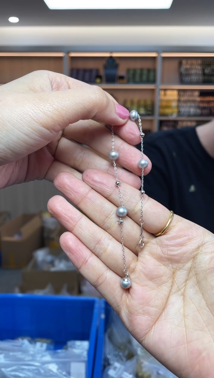 【闪购商品】海水珍珠`银S925镶嵌多样性发一件