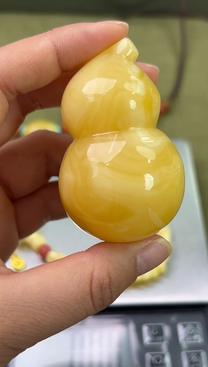 裸石琥珀未镶嵌琥珀蜜蜡吊坠