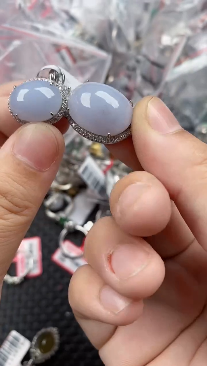 银S925镶嵌戒指翡翠444444   6