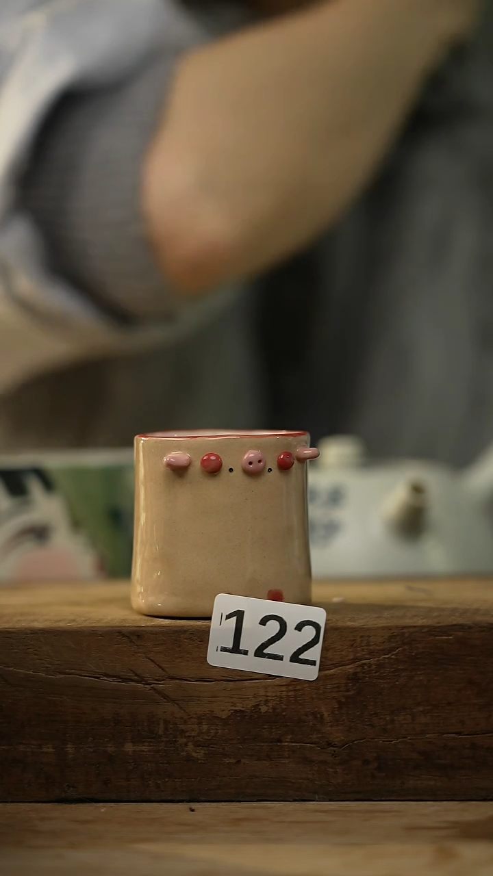 【闪购商品】瓷片手绘·杯/设计师 xudu 款