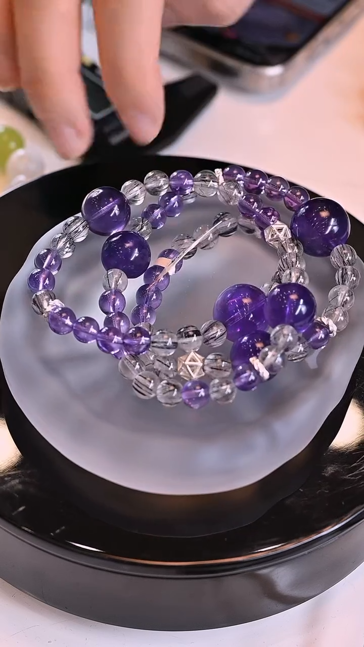 【闪购商品】水晶手串银S925镶嵌闪购影后1111