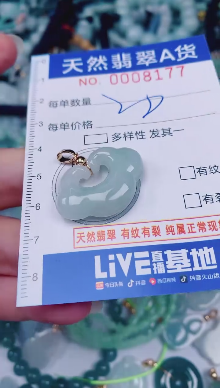 颈饰未镶嵌翡翠00008177