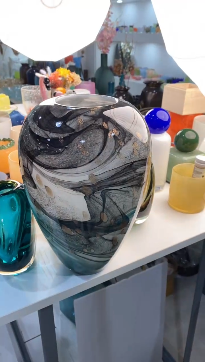 【闪购商品】琉璃慕忆家花瓶