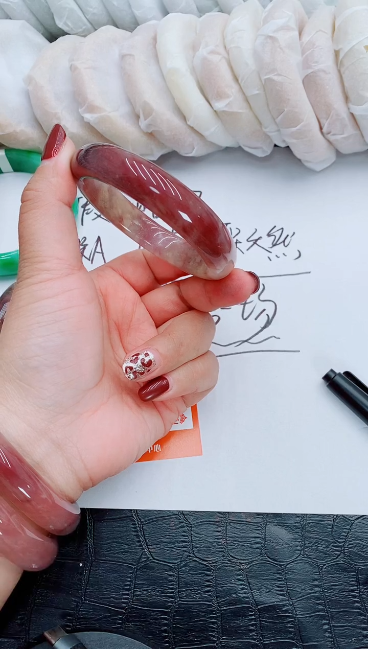 【闪购商品】石英质玉手镯未镶嵌Q26-58-59