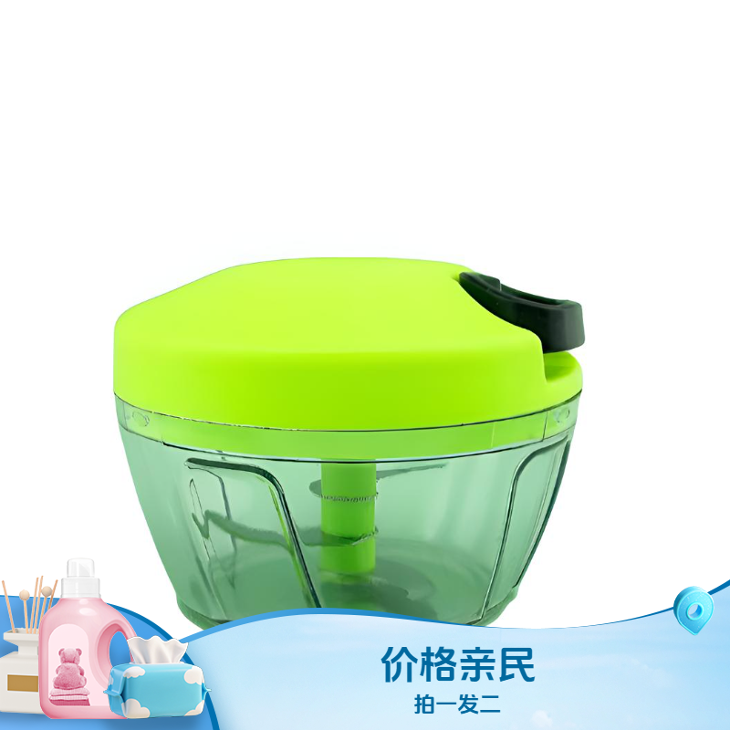 结实耐用陈百万手拉式旋转剁碎机拍一发二