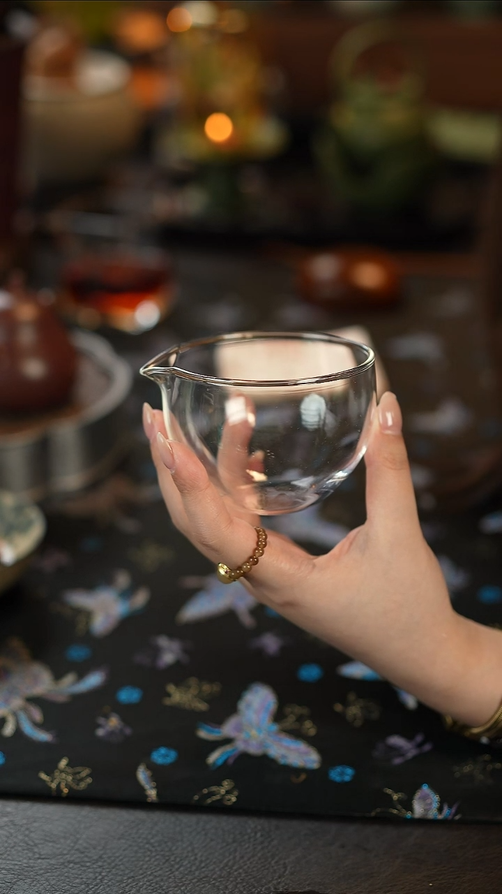 摆件陶高硼硅玻璃-冉月公道杯